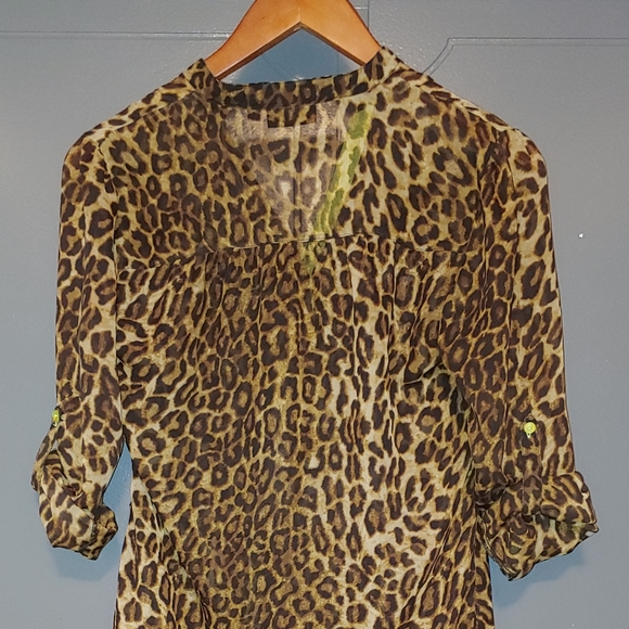 Leopard Blouse - Picture 2 of 2